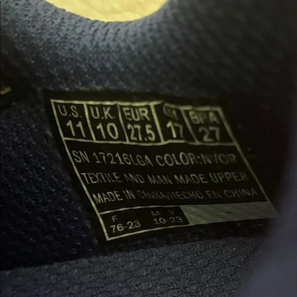 Skechers Kids' Blue and Orange Sneakers Brand New US Size 11 - Picture 6 of 6